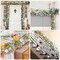 5.9FT Fall Decor Fall Garland with Pumpkin, Plush Rattan and Fern,(Fall Leaves)8.82 x 8.31 x 4.29 inches